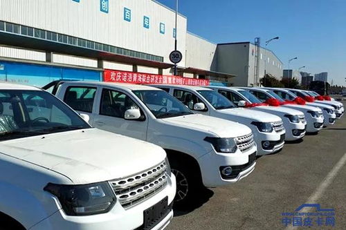 純電 四驅 黃海n2礦山輔助運輸皮卡車下線